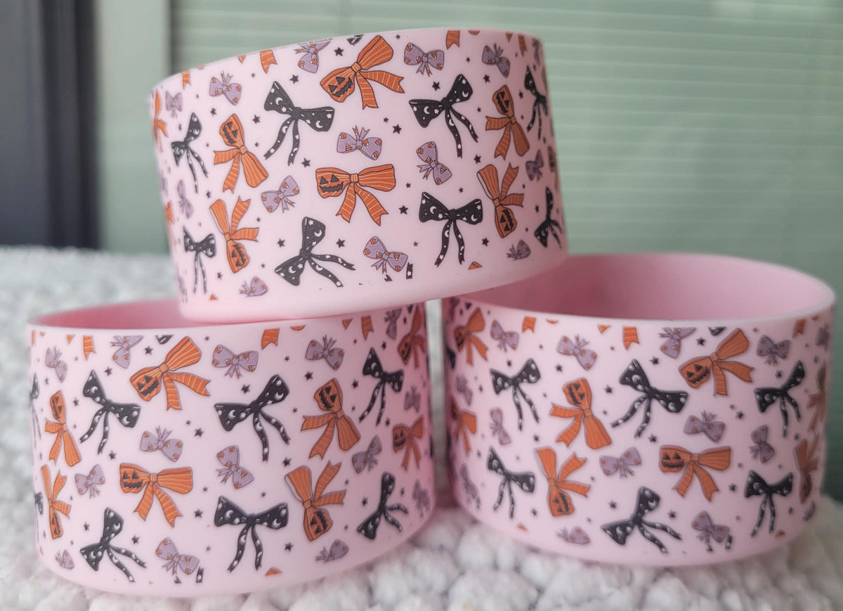 PumpkiNBows Silicone Boot Bumper Sleeve for tumblers