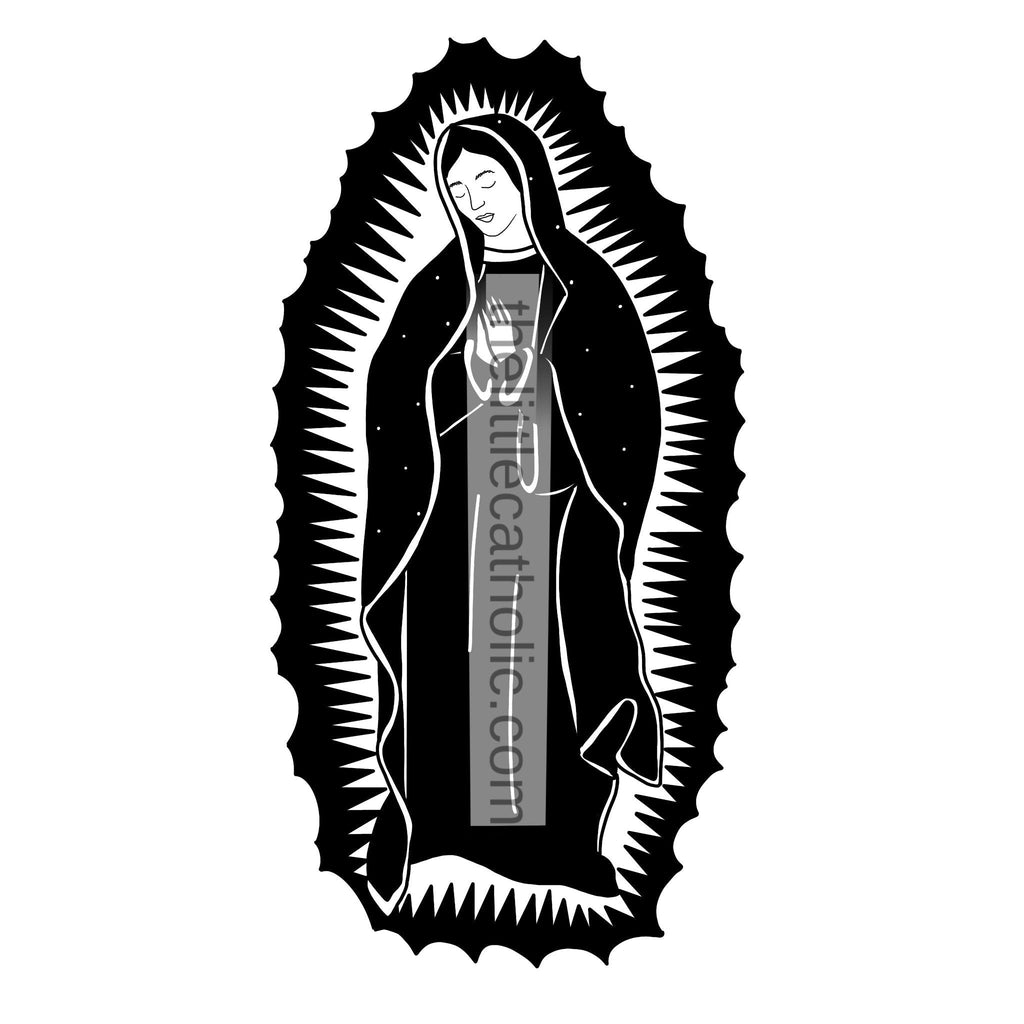 Our Lady Of Guadalupe Print