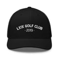 Arch Logo Trucker Hat — Mesh-Back Snapback Cap (White Logo)