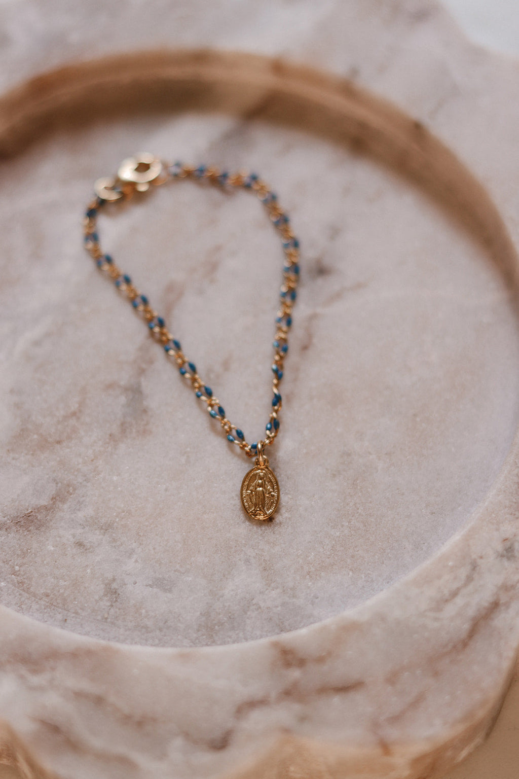 Mary’s Grotto Miraculous Medal Bracelet