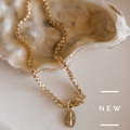 14k Gold Stella Miraculous Medal Bracelet