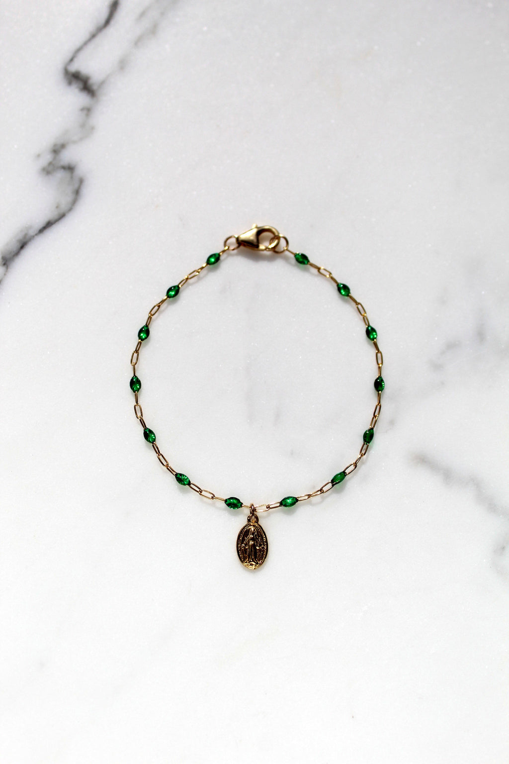 Sweet Advocate Miraculous Medal Mommy and Me Bracelet Set