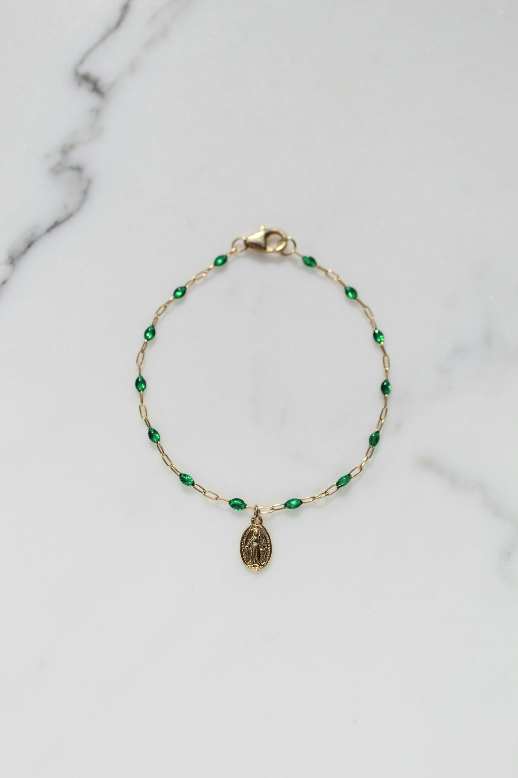 Sweet Advocate Miraculous Medal Mommy and Me Bracelet Set