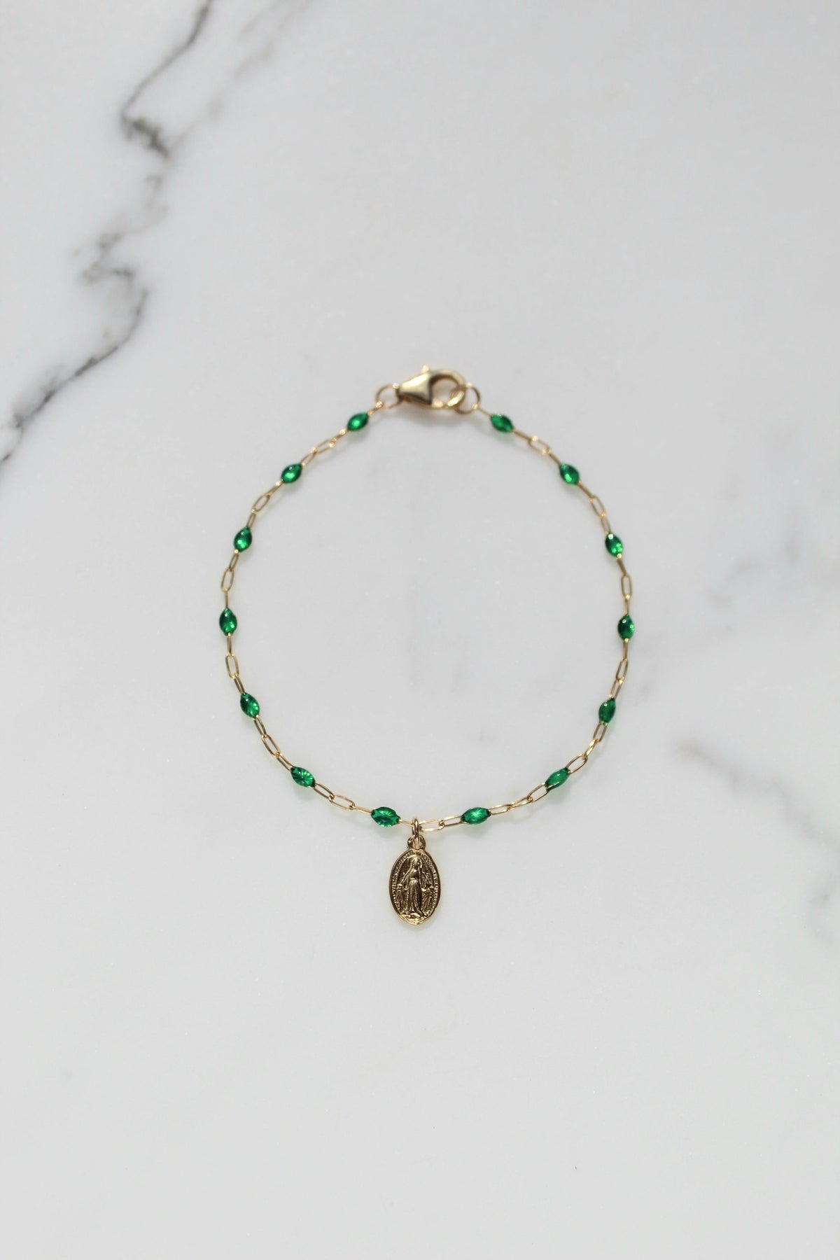 Sweet Advocate Miraculous Medal Mommy and Me Bracelet Set