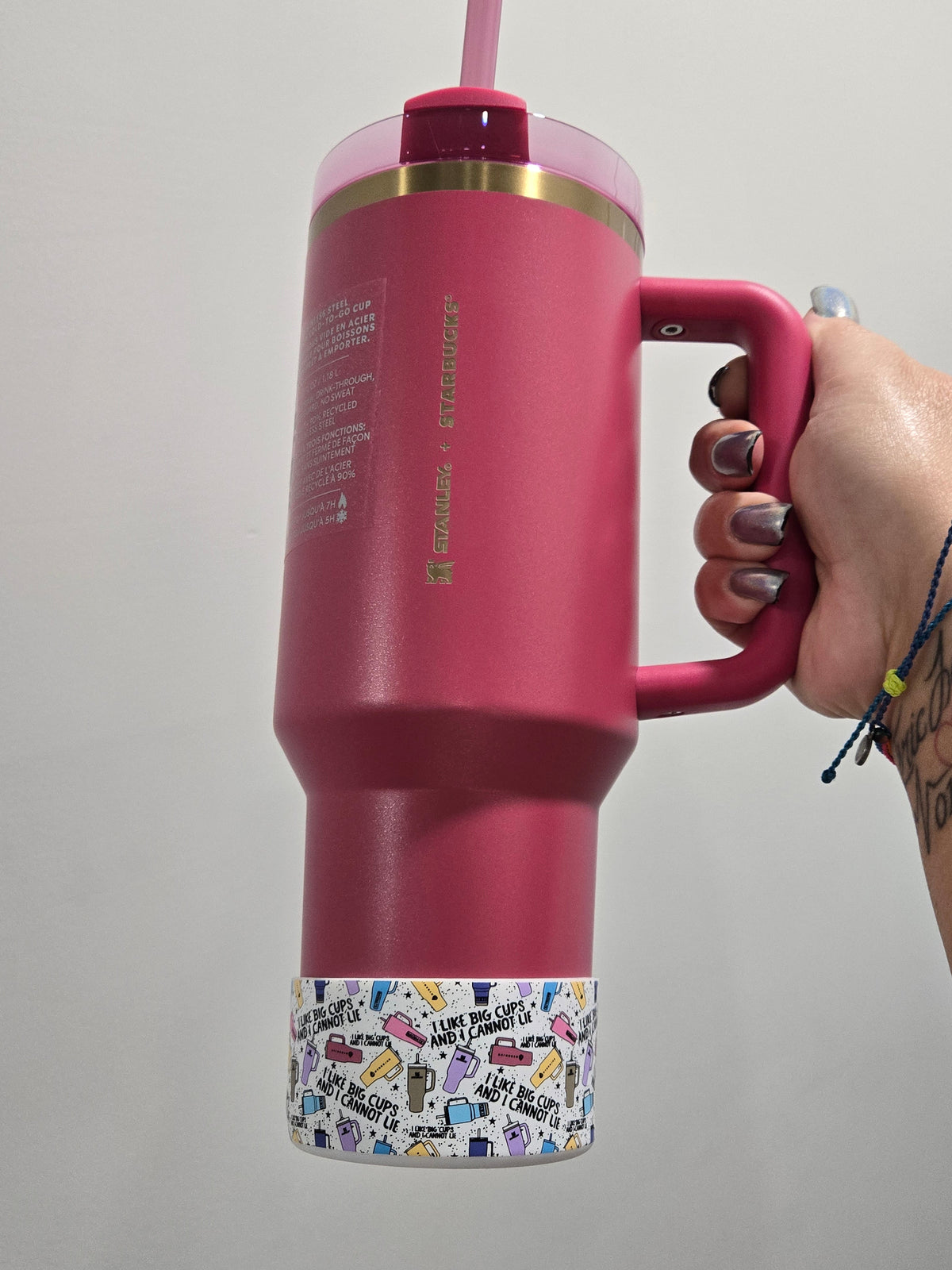 I Like Big Cups and I cannot lie Silicone Boot