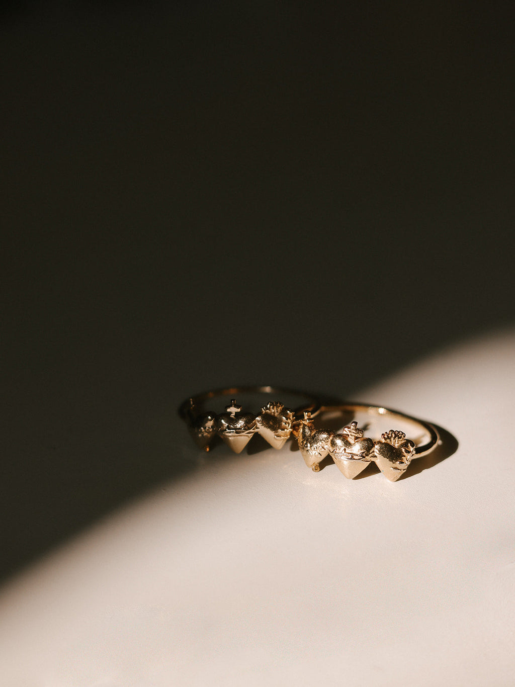 Holy Family Hearts® Ring in 14k Yellow Gold
