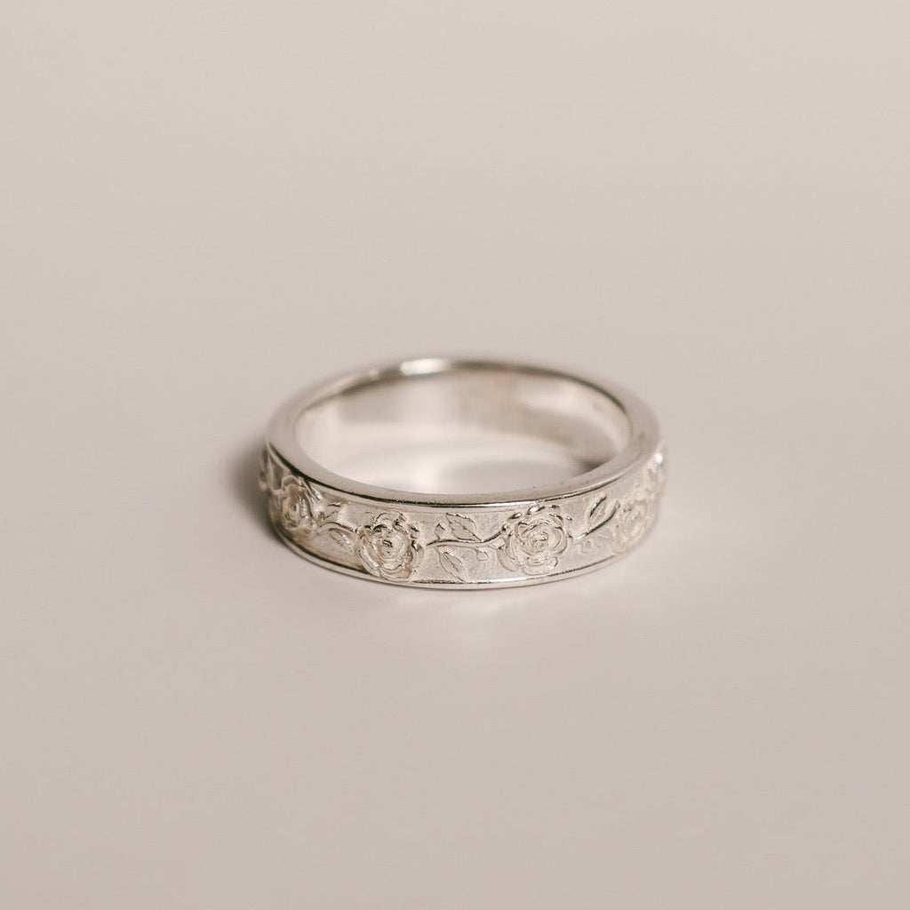 Roselle Ring | Silver