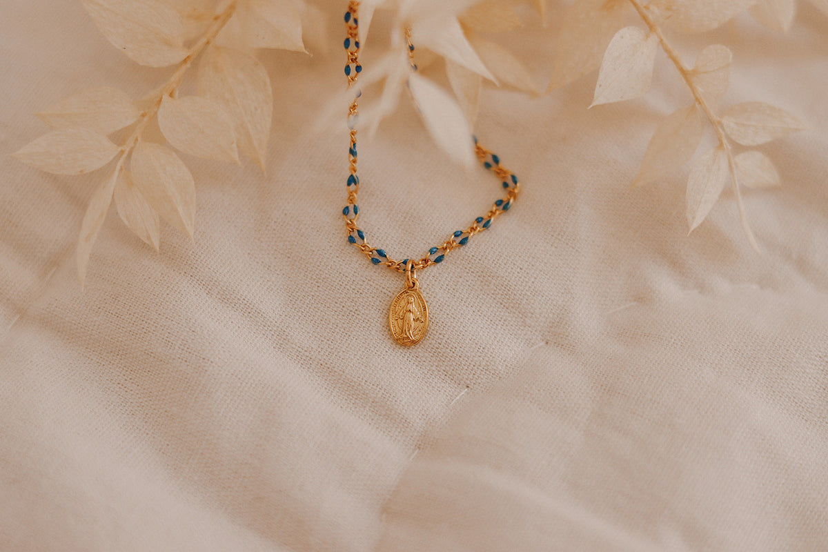 Mary’s Grotto Miraculous Medal Bracelet