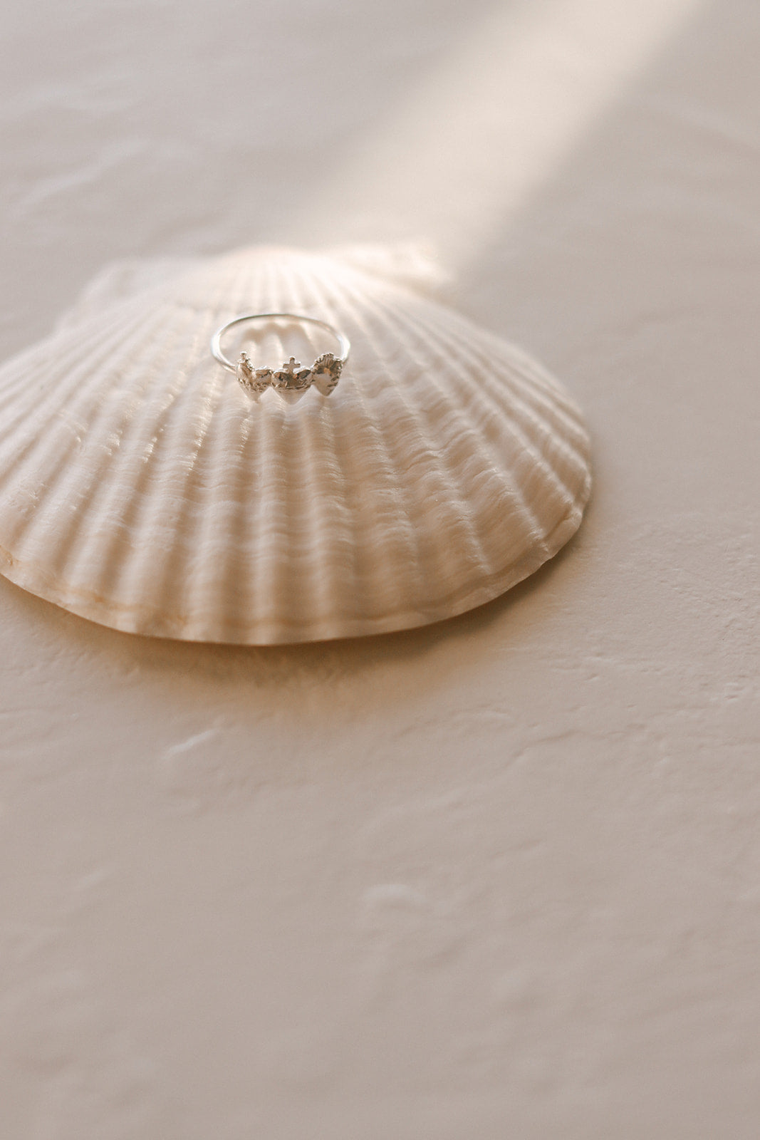 Holy Family Hearts® Ring in Sterling Silver