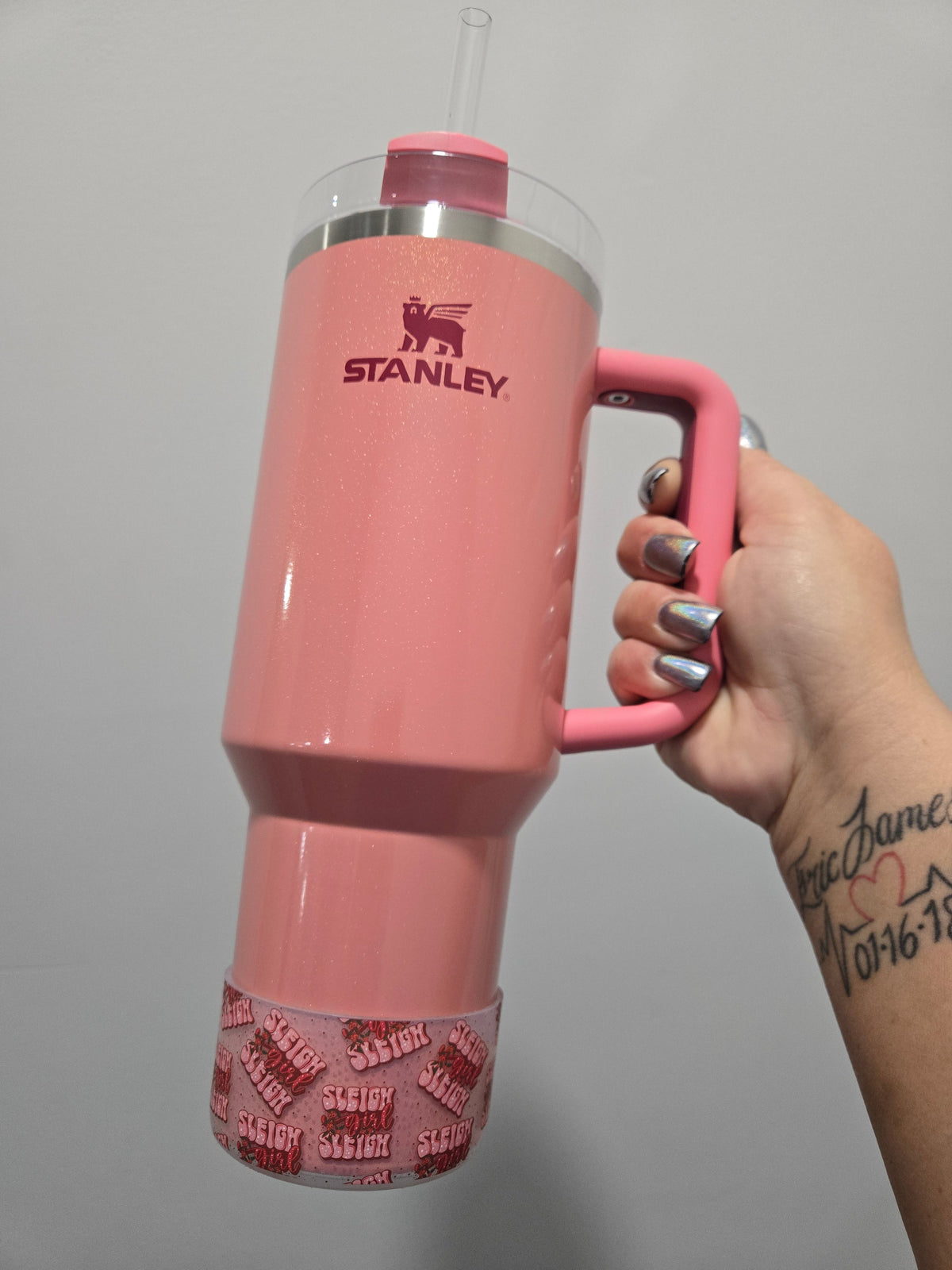 Sleigh Girl Sleigh Silicone Boot Bumper Sleeve for Tumblers