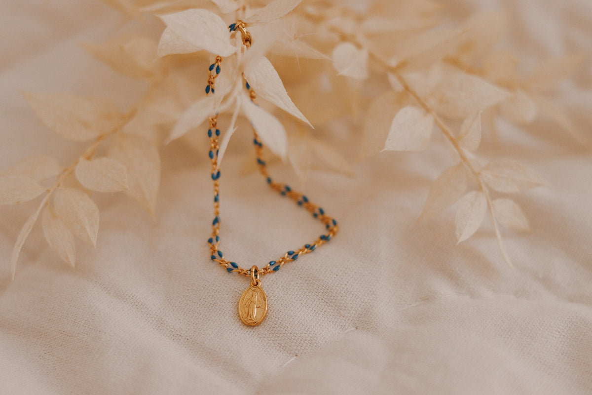 Mary’s Grotto Miraculous Medal Bracelet