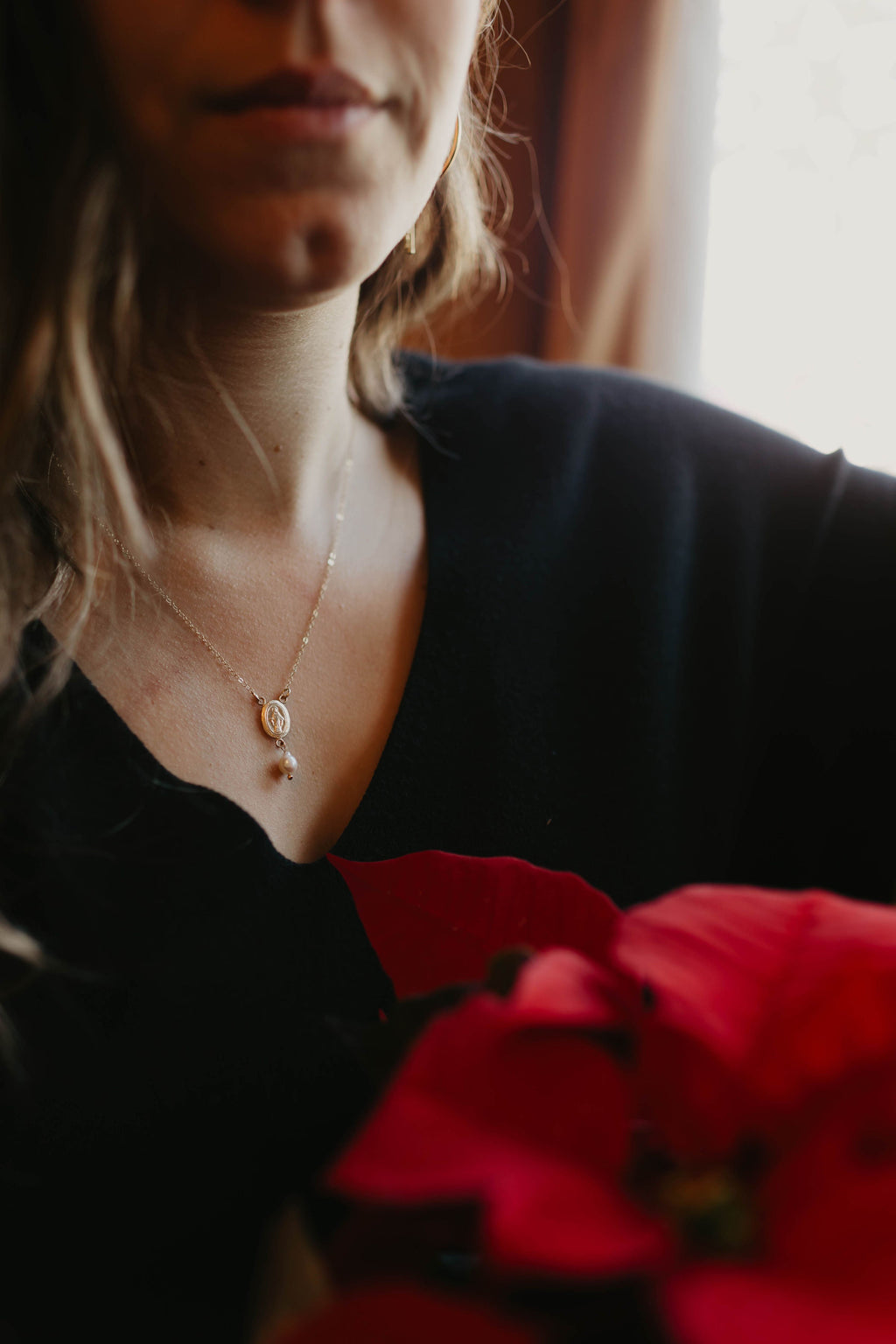 Holy Mother Pearl Necklace