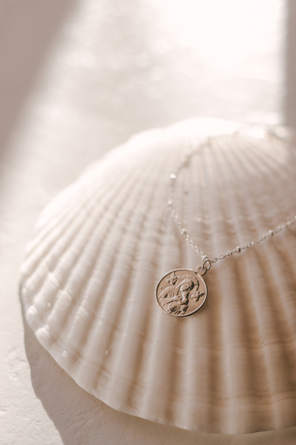 Our Lady of Perpetual Help Necklace in Sterling Silver