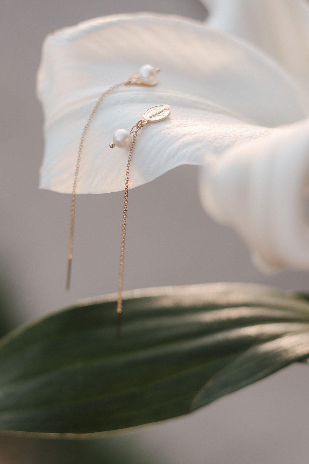 Miraculous Medal & Pearl threaders