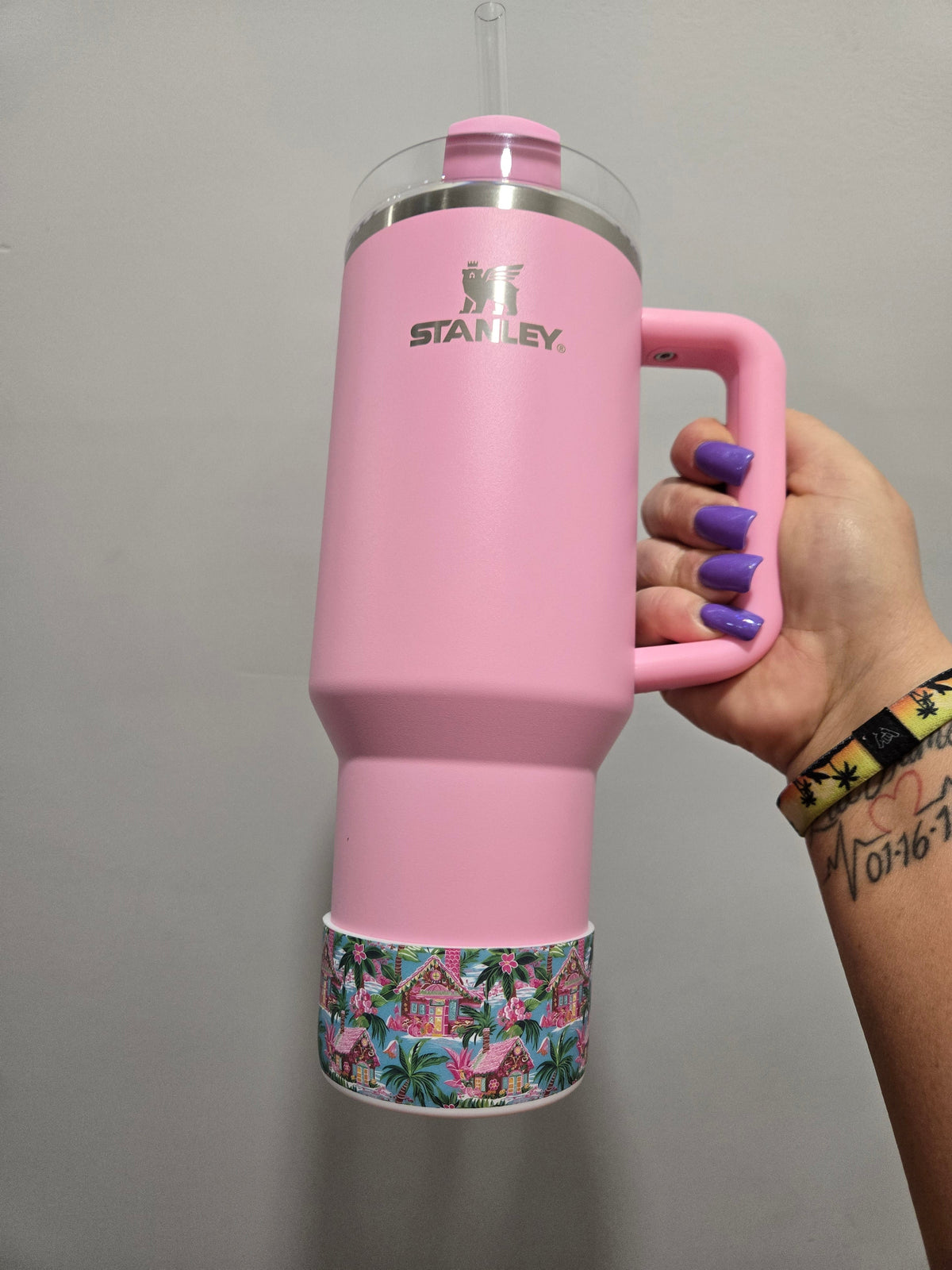 Preppy Gingerbread Silicone Boot Bumper Sleeve for tumblers